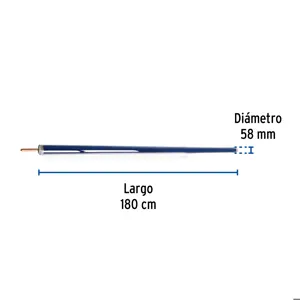 Tubo de repuesto para calentador solar heat pipe, Foset