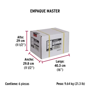Caja con 36 ganchos para llaves, Hermex