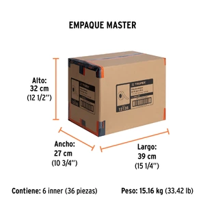 Cinta de aluminio de 48 mm x 30 m, Truper