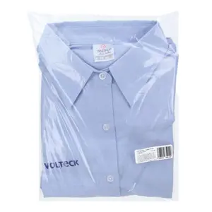 Camisa manga corta para mujer, azul, EG, Truper