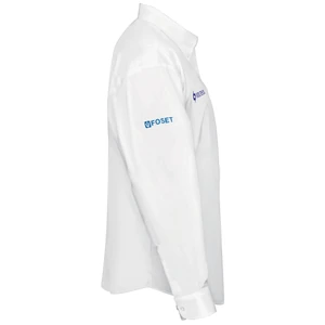 Camisa manga larga para hombre, blanca, EEEG, Truper