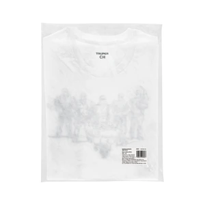 Playera cuello redondo para hombre, blanca, CH, Truper