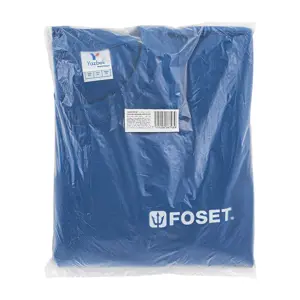60421 / CAM-FOS-42 Playera cuello redondo para hombre, azul, EG, Foset