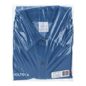 Camisa de mezclilla manga corta para mujer, CH, Truper