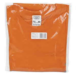 Playera cuello redondo para hombre, naranja, EG, Truper