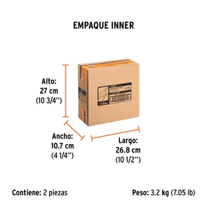 Cables pasa corriente 3.5 m, 350 A, 6 AWG, con funda, Expert