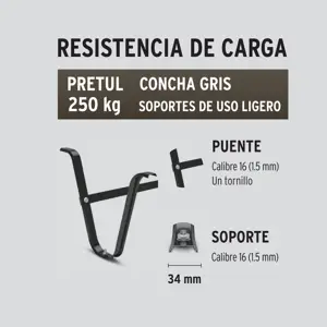 Carretilla 5.5 ft3, gris, neumática, bastidor tubular,PRETUL
