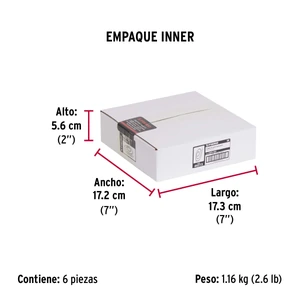 Cadena de 1.8 m de amarre para perro, 2.1 mm, Fiero