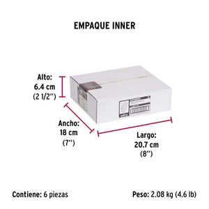 Cadena de 1.8 m de amarre para perro, 2.9 mm, Fiero