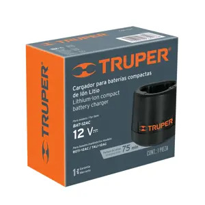 Truper Cargador de baterías 12V, para ROTI-12AC y TALI-12AC