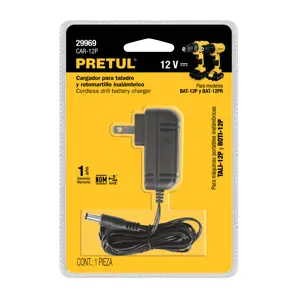 29969 / CAR-12P Pretul Cargador de baterías, ión litio, 12 V para taladro TALI-12P