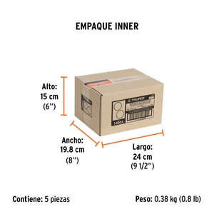Bolsa con 2 filtros de repuesto R95, Truper