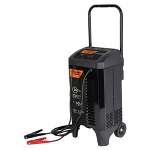 19589 / CARBA-200X Cargador de 200 A para baterías de 12 V, con ruedas, Expert