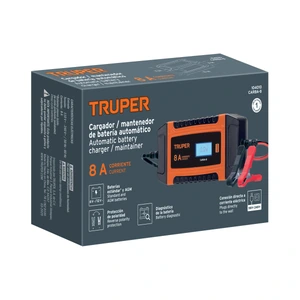 Cargador de 8 Amperes para baterías de 12V / 24V
