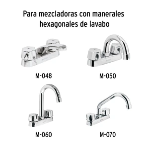 Bolsa con 2 cartuchos cerámicos para mezcladoras, Foset