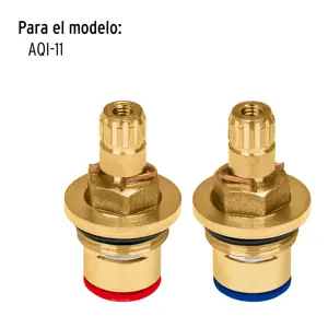 Bolsa con 2 cartuchos cerámicos para llave AQI-11, Foset