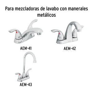 Juego de 2 cartuchos cerámicos, Foset