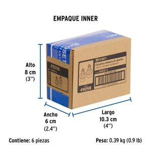 Bolsa con 2 cartuchos cerámicos para M-242 y M-242A, Foset