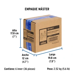 Bolsa con 2 cartuchos cerámicos para M-242 y M-242A, Foset