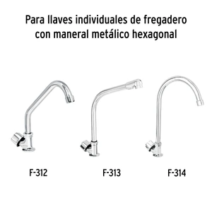 Cartucho cerámico para F-312, 313 y 314, Foset