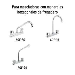 Bolsa con 2 cartuchos cerámicos para mezcladora AQF-86,Foset