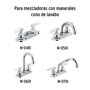 Bolsa con 2 cartuchos cerámicos p/mezcladoras, Foset