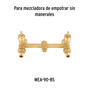 Foset Bolsa con 2 cartuchos cerámicos para llaves de empotrar