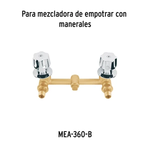 Foset Cartucho de compresión para llaves de empotrar, Basic y Aqua