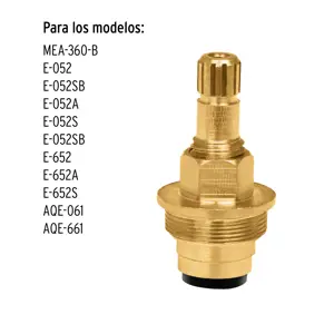 Foset Cartucho de compresión para llaves de empotrar, Basic y Aqua