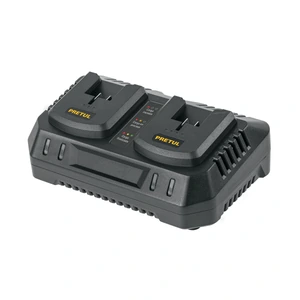 29919 / CARD-20P Cargador dual de baterías de ion litio 20V, PRETUL