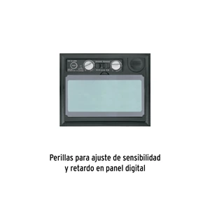 Careta electrónica p/soldar,profesional,sombra 9 a 13,TRUPER