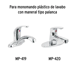 Cartucho para monomandos Aqua y Basic, Foset