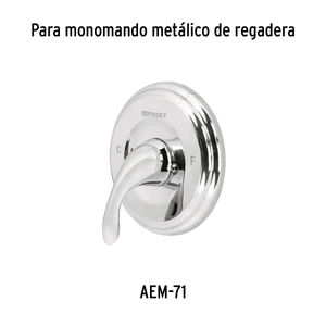 Cartucho cerámico monomando para regadera, Foset
