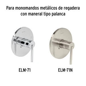 Cartucho cerámico monomando para regadera, Foset
