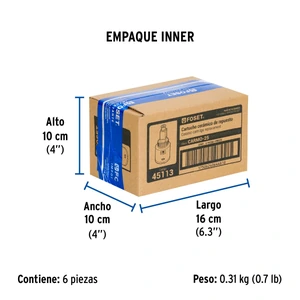 Cartucho cerámico monomando para lavabo AEM-45, Foset