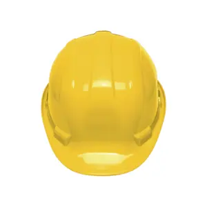 25037 / CAS-AP Casco de seguridad, ajuste de intervalos, amarillo, Pretul