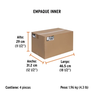 Truper Casco de seguridad ventilado, ajuste de matraca, blanco