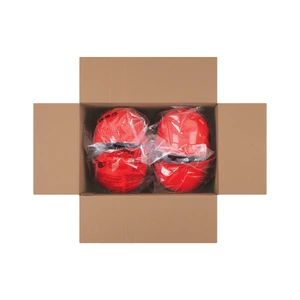 Casco de seguridad, ajuste de matraca, rojo, Truper