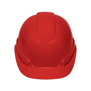 Casco de seguridad, ajuste de matraca, rojo, Truper