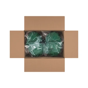 Casco de seguridad, ajuste de matraca, verde, Truper