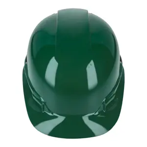 Casco de seguridad, ajuste de matraca, verde, Truper