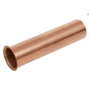 Foset Casquillo de cobre p/ contracanasta fregadero, 15 cm, 1-1/2