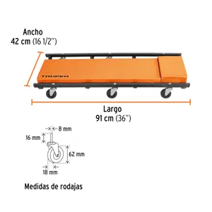 Cama de acero 36