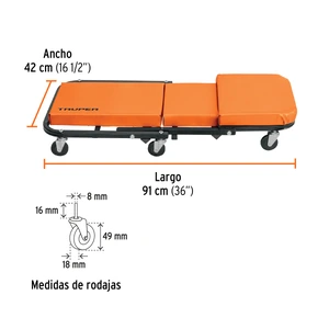 Cama / banco de 36