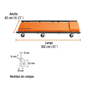 Cama de acero 40