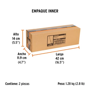 Cautín 150 W tipo lápiz punta angulada para uso rudo, Truper