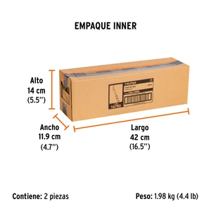 Cautín 300 W tipo lápiz punta angulada para uso rudo, Truper
