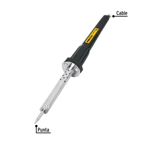 Cautín 30 W tipo lápiz para trabajo ligero, Pretul