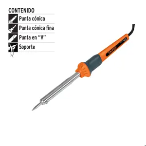 17546 / CAU-45 Cautín 45 W tipo lápiz para trabajo medio, Truper