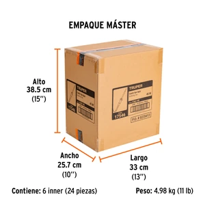 Cautín 45 W tipo lápiz para trabajo medio, Truper